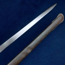 British Boer War Patent Solid Hilt Sword, Lt Claud DArcy Cayley, Middlesex Regt 7